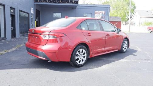Barcelona Red Metallic 2020 Toyota Corolla LE