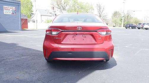 Barcelona Red Metallic 2020 Toyota Corolla LE