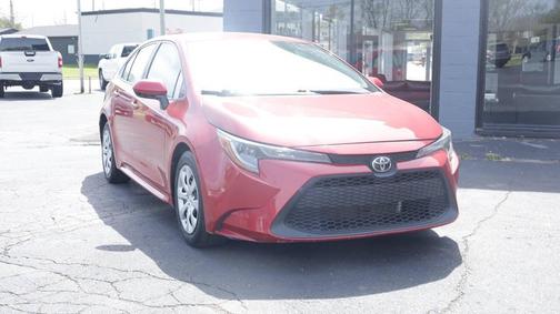 Barcelona Red Metallic 2020 Toyota Corolla LE