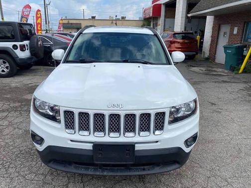 Bright White Clearcoat 2016 Jeep Compass High Altitude