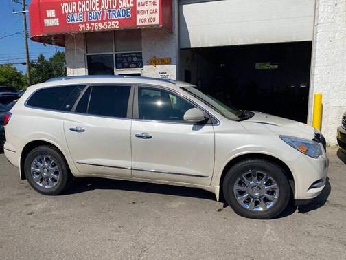 White Opal 2015 Buick Enclave Leather