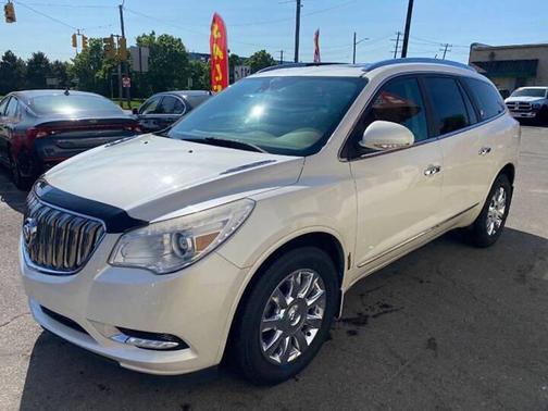 White Opal 2015 Buick Enclave Leather