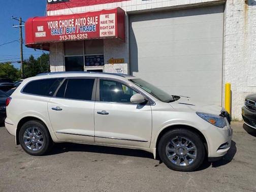 White Opal 2015 Buick Enclave Leather