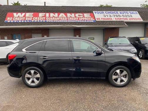 Crystal Black Pearl 2015 Acura MDX 3.5L