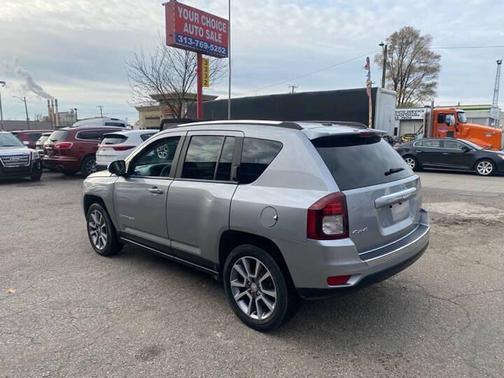 Billet Silver Metallic Clearcoat 2017 Jeep Compass High Altitude