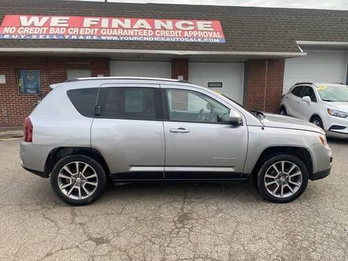 Billet Silver Metallic Clearcoat 2017 Jeep Compass High Altitude