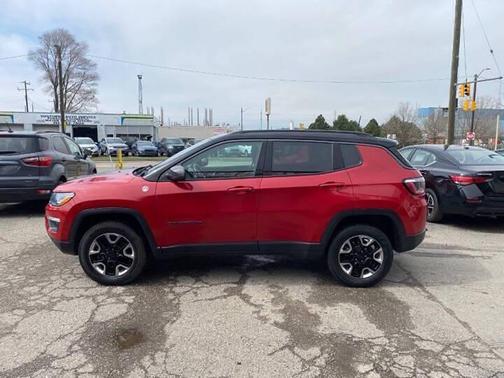 Spitfire Orange Clear Coat 2018 Jeep Compass Trailhawk