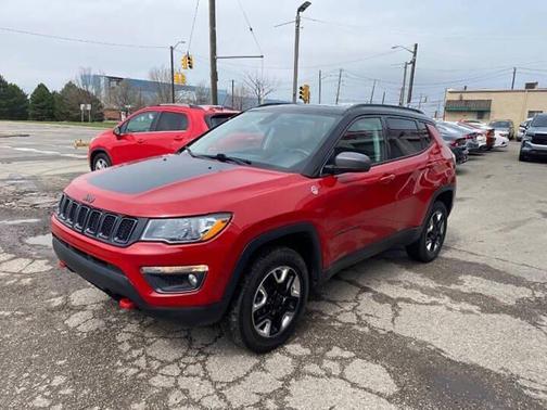 Spitfire Orange Clear Coat 2018 Jeep Compass Trailhawk