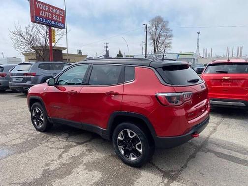 Spitfire Orange Clear Coat 2018 Jeep Compass Trailhawk
