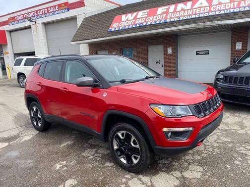 Spitfire Orange Clear Coat 2018 Jeep Compass Trailhawk