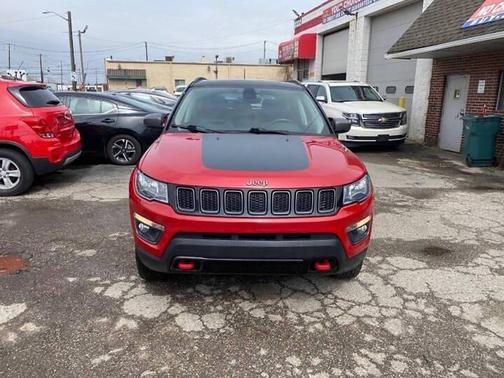 Spitfire Orange Clear Coat 2018 Jeep Compass Trailhawk