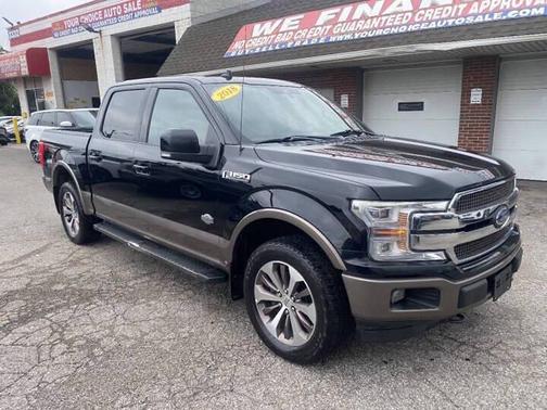 Shadow Black/Stone Gray 2018 Ford F-150 King Ranch