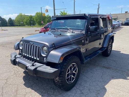 Granite Crystal Metallic Clearcoat 2016 Jeep Wrangler Unlimited Sahara