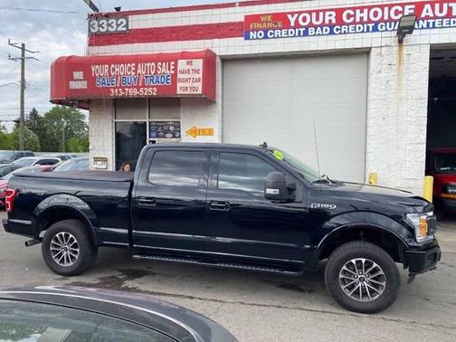 Agate Black 2019 Ford F-150 XLT