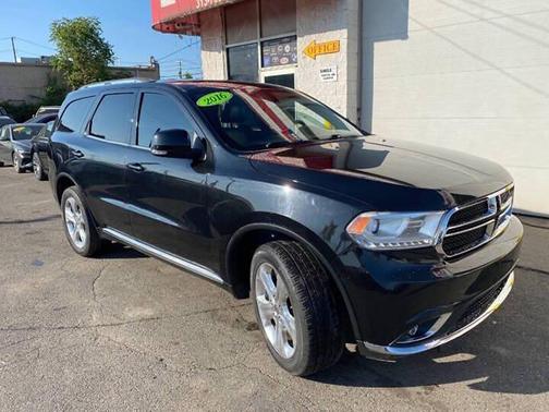 Brilliant Black Crystal Pearl Coat 2015 Dodge Durango Limited