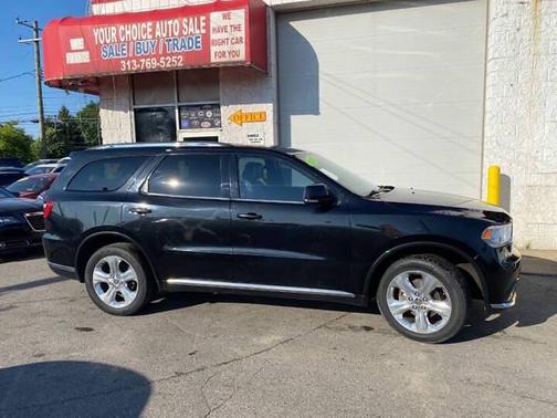 Brilliant Black Crystal Pearl Coat 2015 Dodge Durango Limited