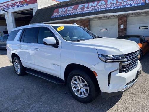 Summit White 2022 Chevrolet Tahoe LT