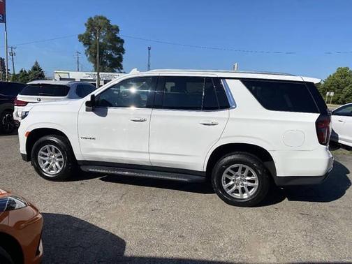 Summit White 2022 Chevrolet Tahoe LT