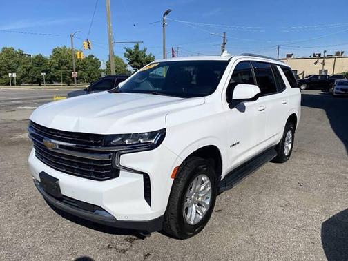Summit White 2022 Chevrolet Tahoe LT