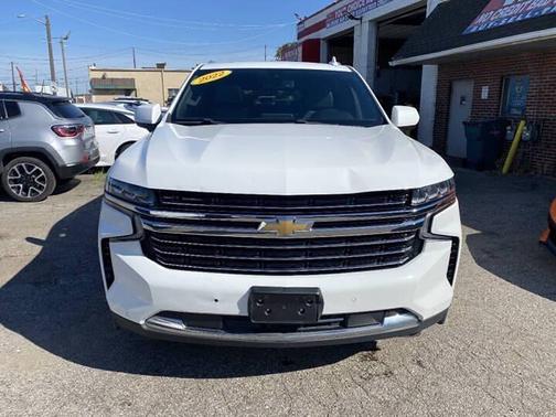 Summit White 2022 Chevrolet Tahoe LT