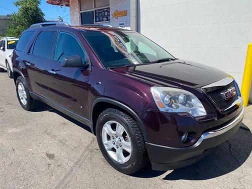 Purple 2009 GMC Acadia SLE-1