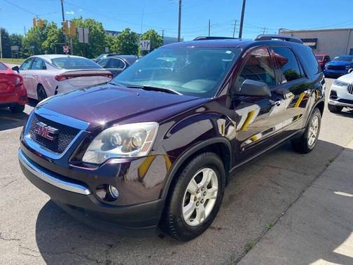Purple 2009 GMC Acadia SLE-1