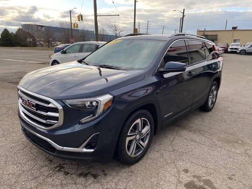 Blue Steel Metallic 2019 GMC Terrain SLT