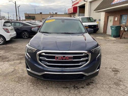 Blue Steel Metallic 2019 GMC Terrain SLT