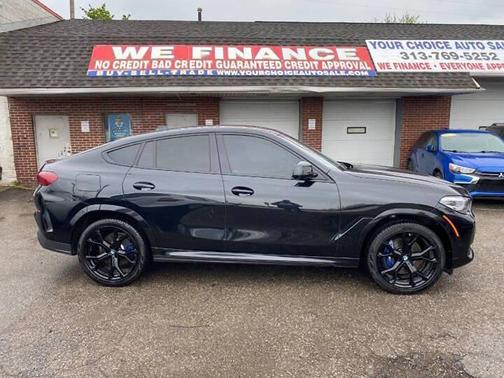Black Sapphire Metallic 2023 BMW X6 xDrive40i