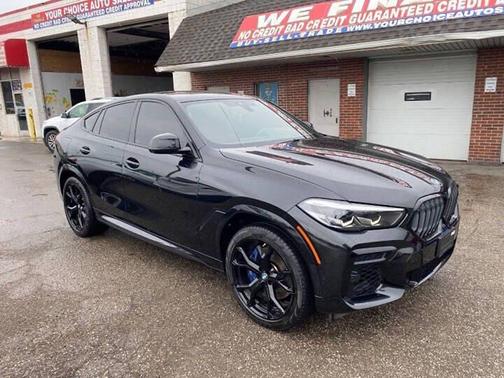 Black Sapphire Metallic 2023 BMW X6 xDrive40i