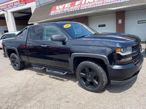 Black 2018 Chevrolet Silverado 1500 WT