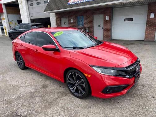 Rallye Red 2020 Honda Civic Sport