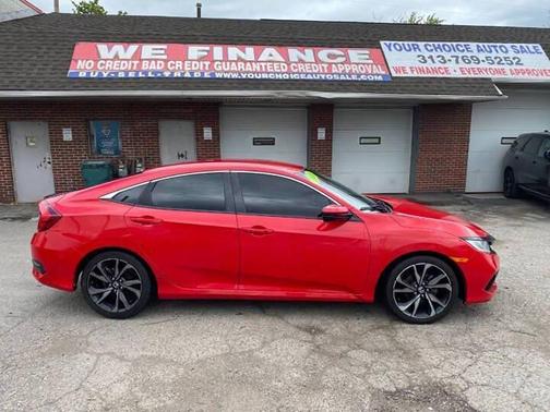 Rallye Red 2020 Honda Civic Sport