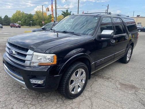 Shadow Black 2017 Ford Expedition EL Platinum