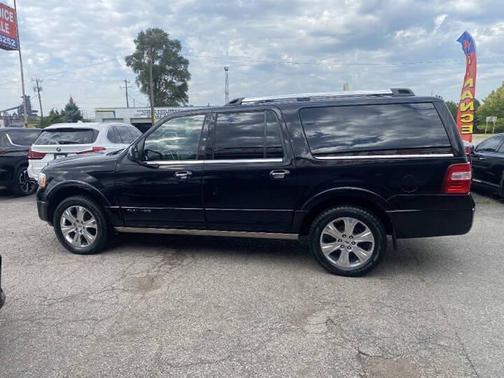 Shadow Black 2017 Ford Expedition EL Platinum