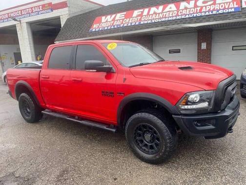 Flame Red Clearcoat 2017 RAM 1500 Rebel