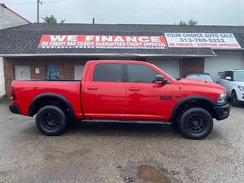 Flame Red Clearcoat 2017 RAM 1500 Rebel