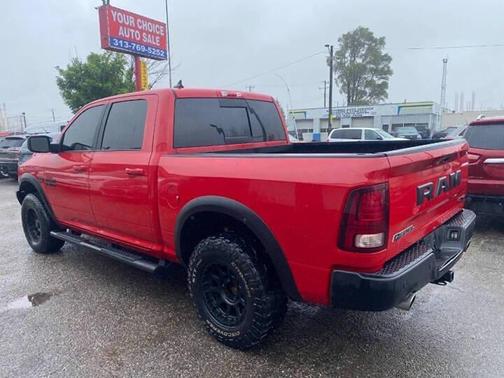 Flame Red Clearcoat 2017 RAM 1500 Rebel