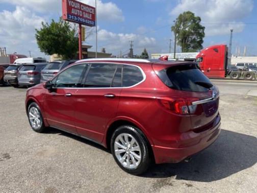 Chili Red Metallic 2017 Buick Envision Essence