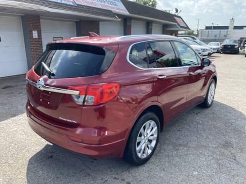 Chili Red Metallic 2017 Buick Envision Essence