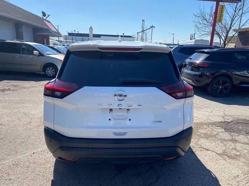 Glacier White 2021 Nissan Rogue S