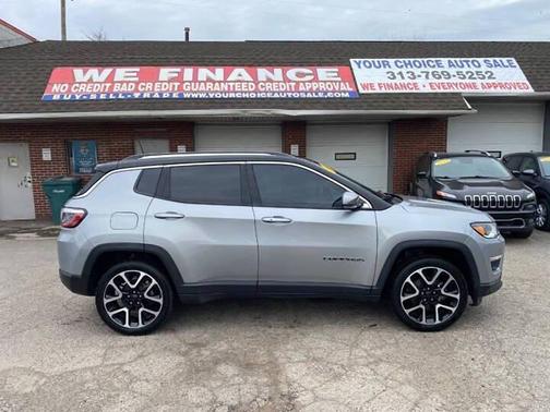 Billet Silver Metallic Clearcoat 2021 Jeep Compass Limited