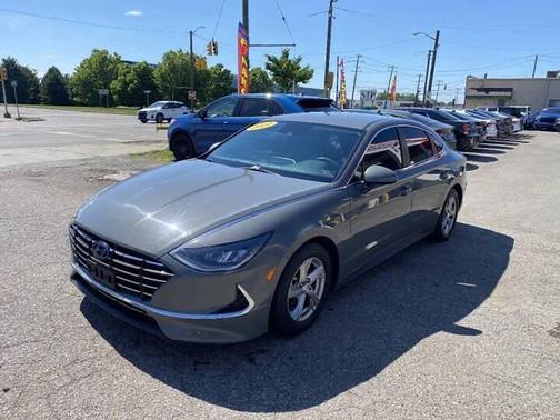 Hampton Gray 2021 Hyundai SONATA SE