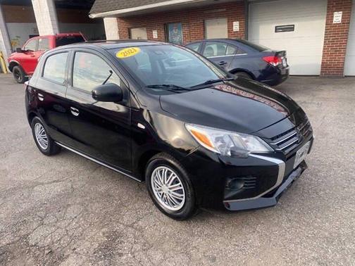 Mystic Black Metallic 2021 Mitsubishi Mirage LE
