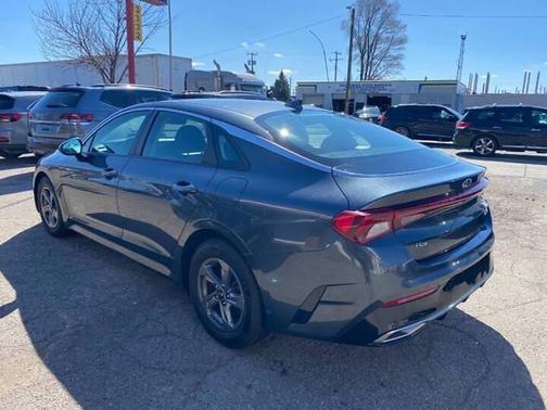 Gravity Gray 2021 Kia K5 LXS