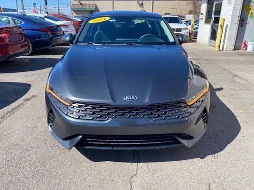 Gravity Gray 2021 Kia K5 LXS