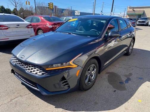 Gravity Gray 2021 Kia K5 LXS