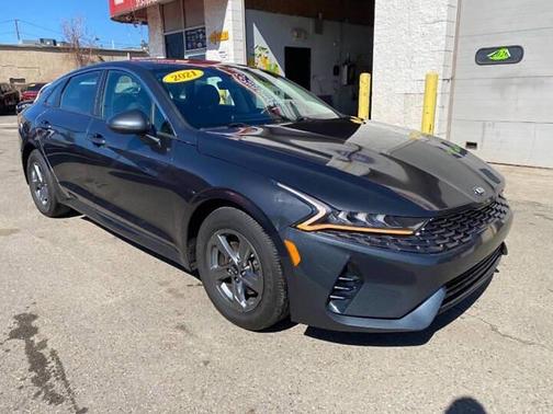 Gravity Gray 2021 Kia K5 LXS