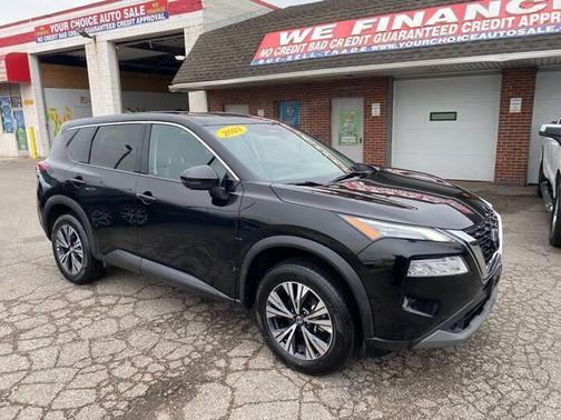 Super Black 2021 Nissan Rogue SV