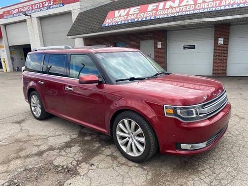 Ruby Red Metallic Tinted Clearcoat 2019 Ford Flex Limited w/EcoBoost
